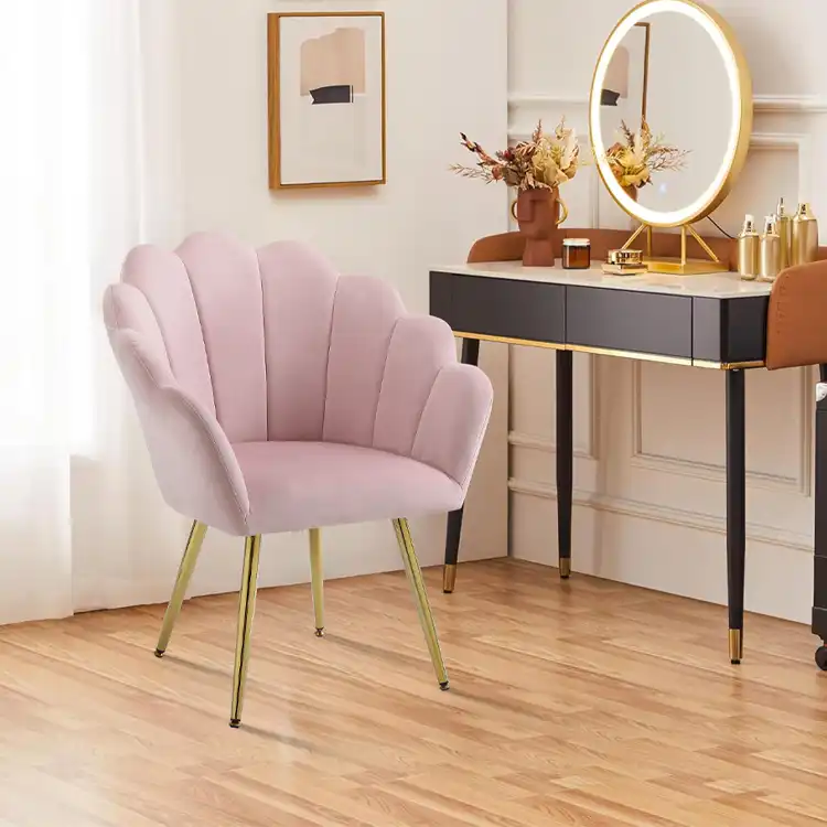 How Velvet Flower Chairs Enhance Your Living Room？